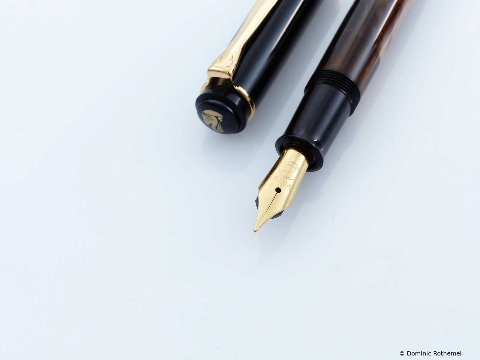 Pelikan M200 Braun-Marmoriert
