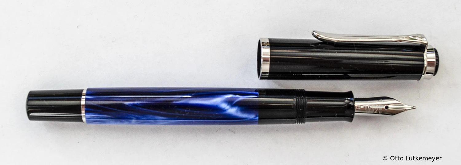 Pelikan M205 Blau-Marmoriert
