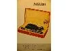 Spanischer Faltprospekt
