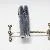 Pelikan P482 Chrom strichmattiert
