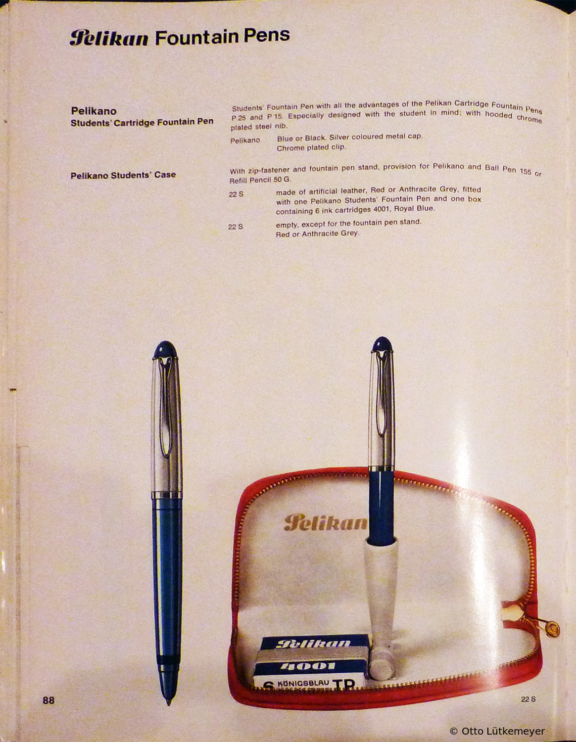 Pelikan vergoldete Steno-Feder für Pelikano 3/4.Modell Modelle um 1975 NOS 
