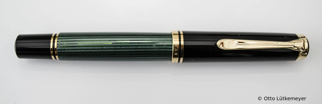 Pelikan M1000 Grün-Gestreift
