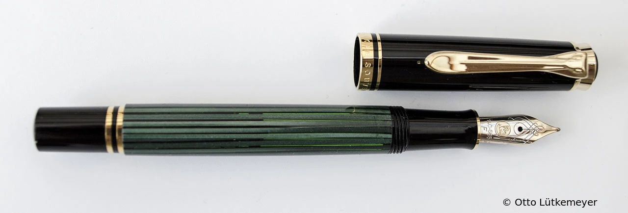 Pelikan M300 Grün-Gestreift
