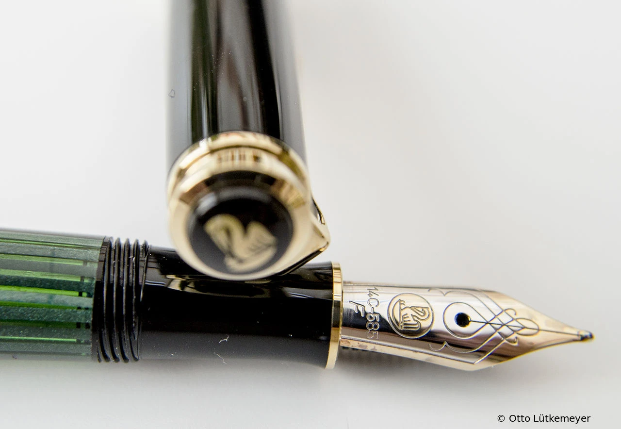 Pelikan M300 Grün-Gestreift
