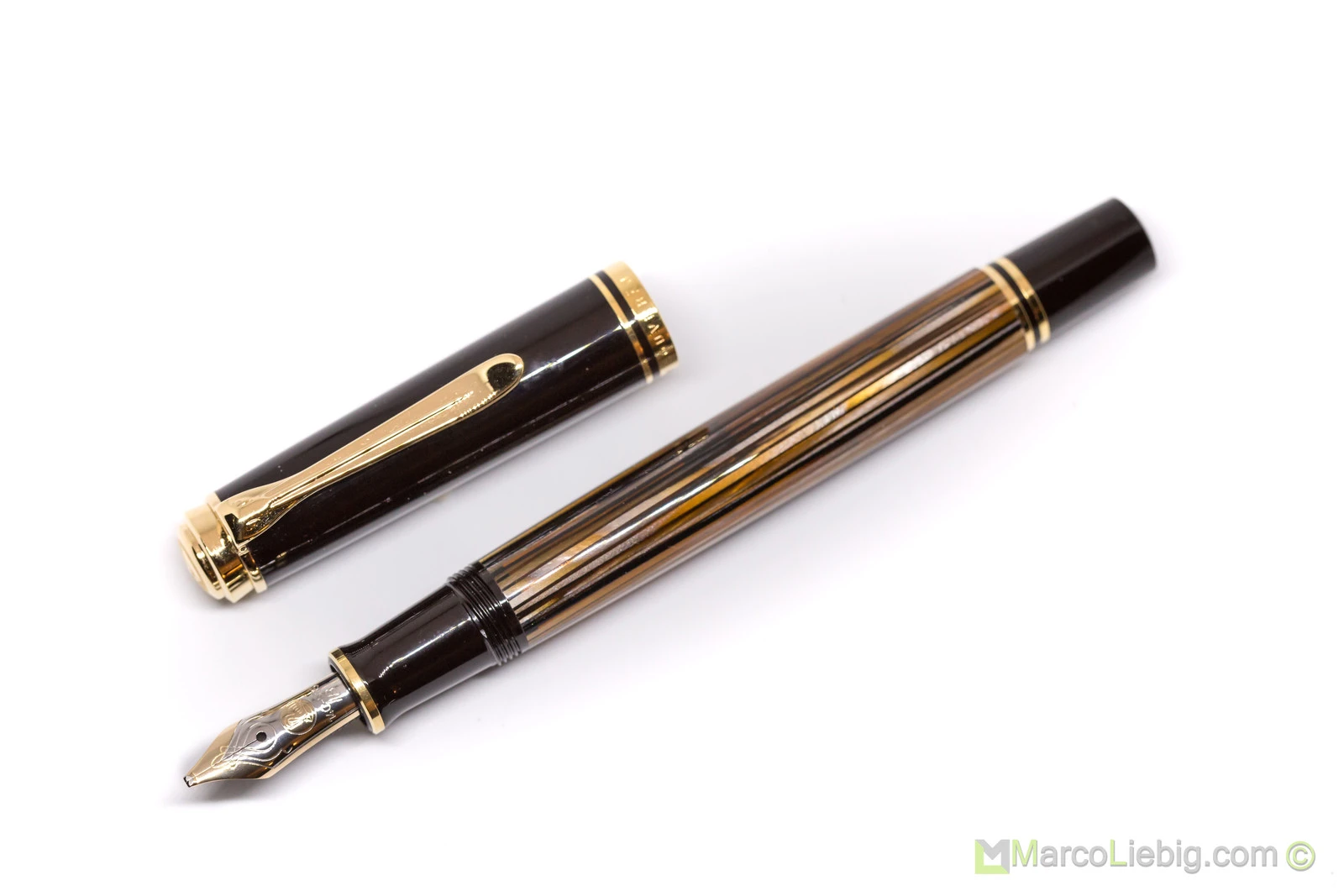 Pelikan M400 Schildpattbraun-Gestreift SE 2016
