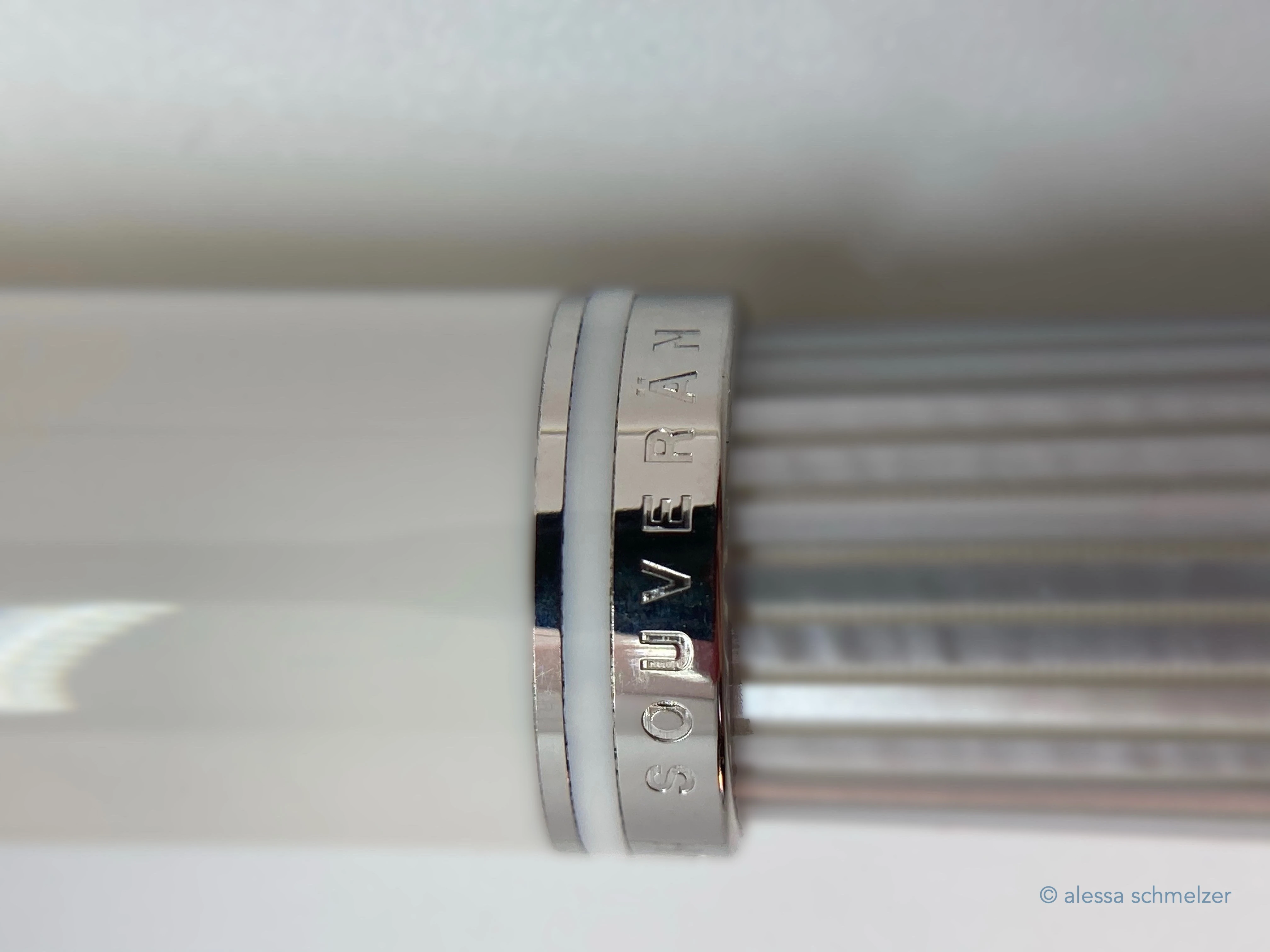 Pelikan M405 Silber-Weiß

