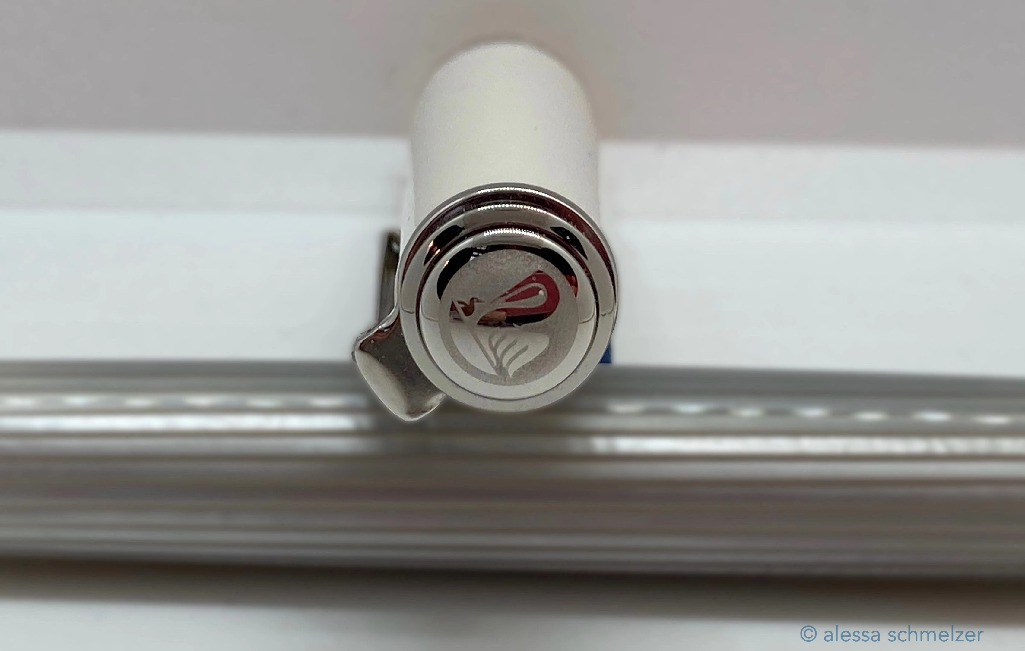 Pelikan M405 Silber-Weiß
