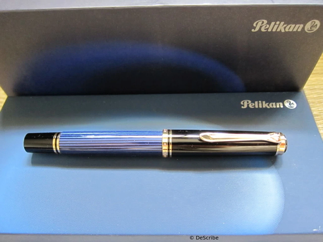 Pelikan M600 Blau-Gestreift
