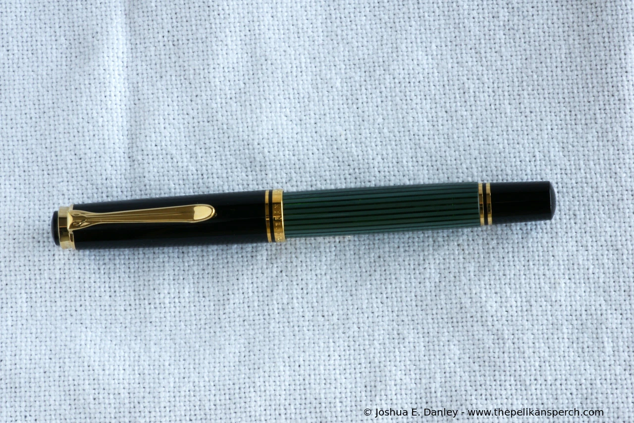 Pelikan M600 Grün-Gestreift
