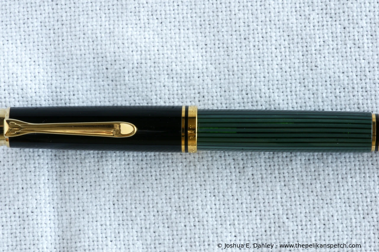 Pelikan M600 Grün-Gestreift
