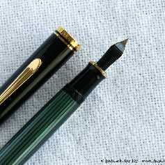 Pelikan M600 Grün-Gestreift
