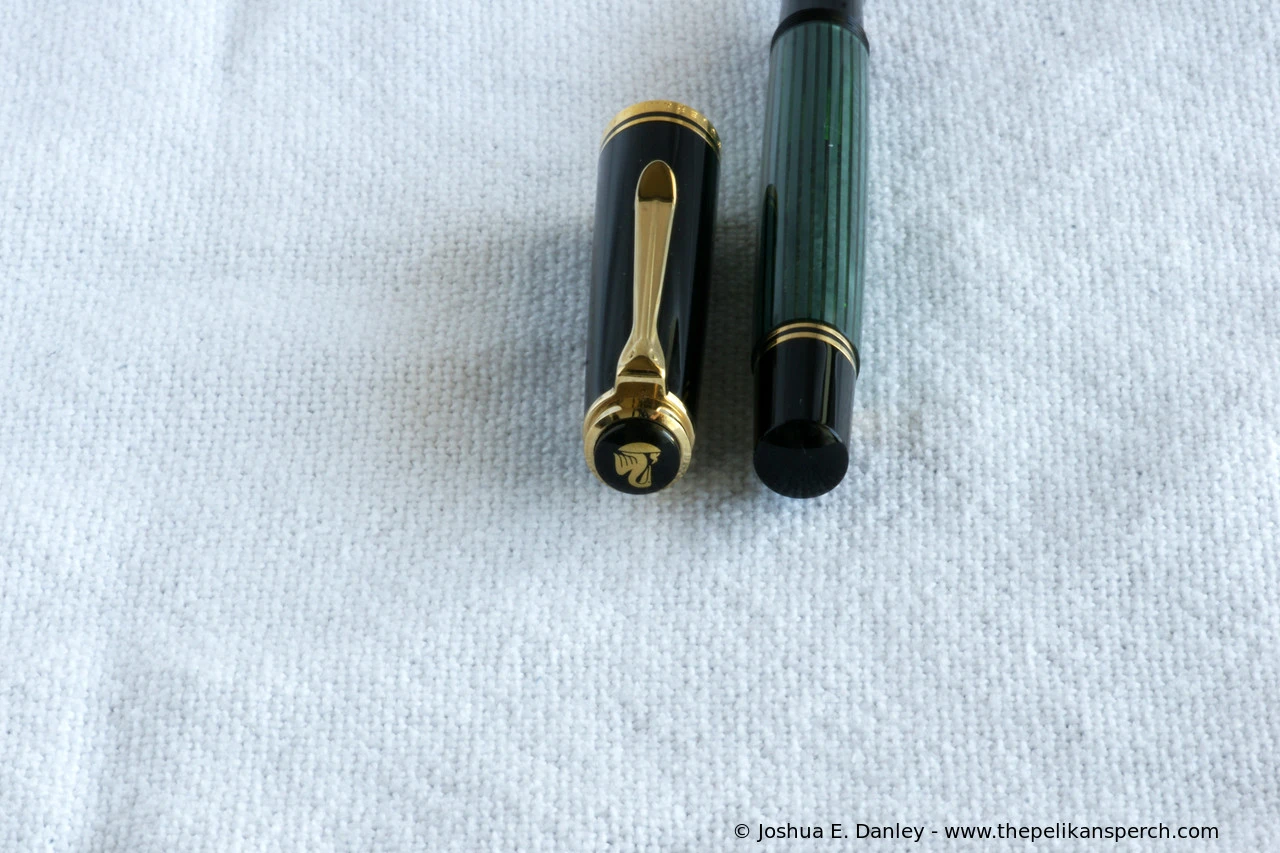 Pelikan M600 Grün-Gestreift
