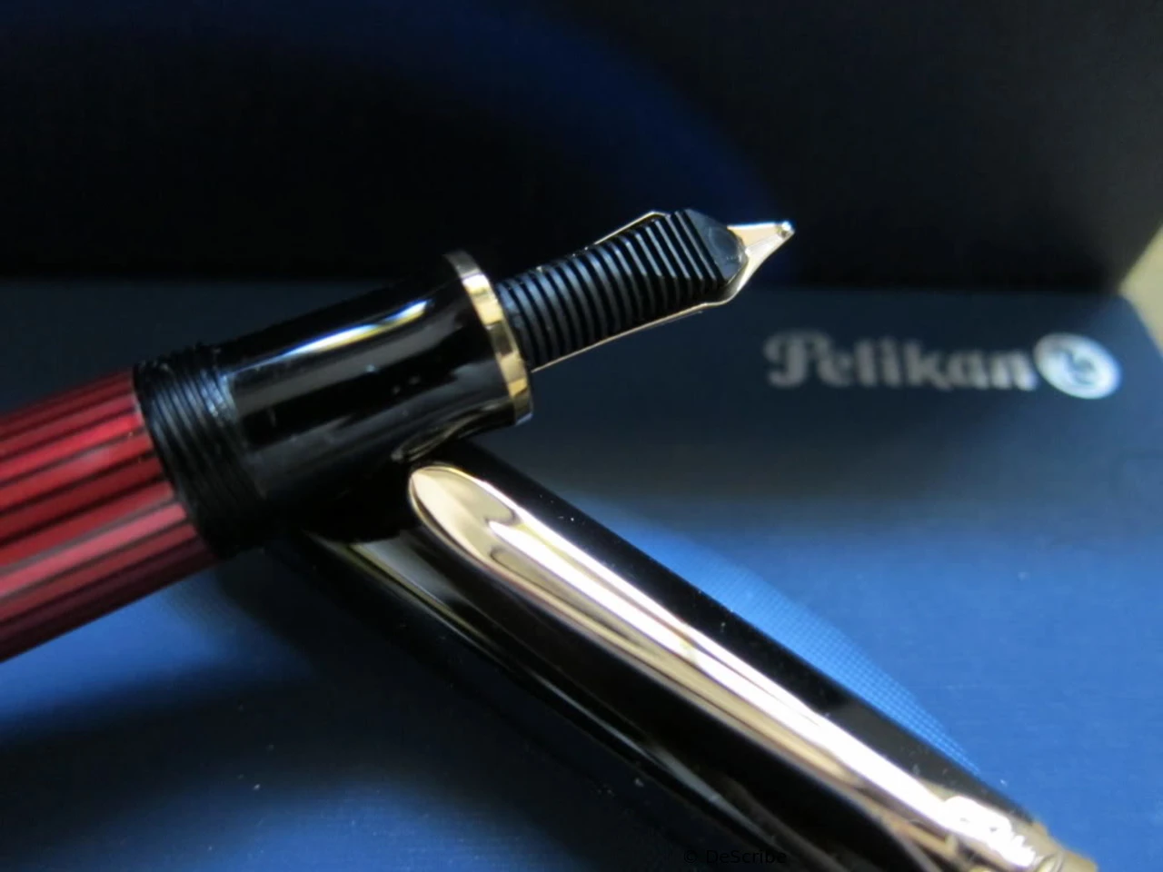 Pelikan M600 Rot-Gestreift
