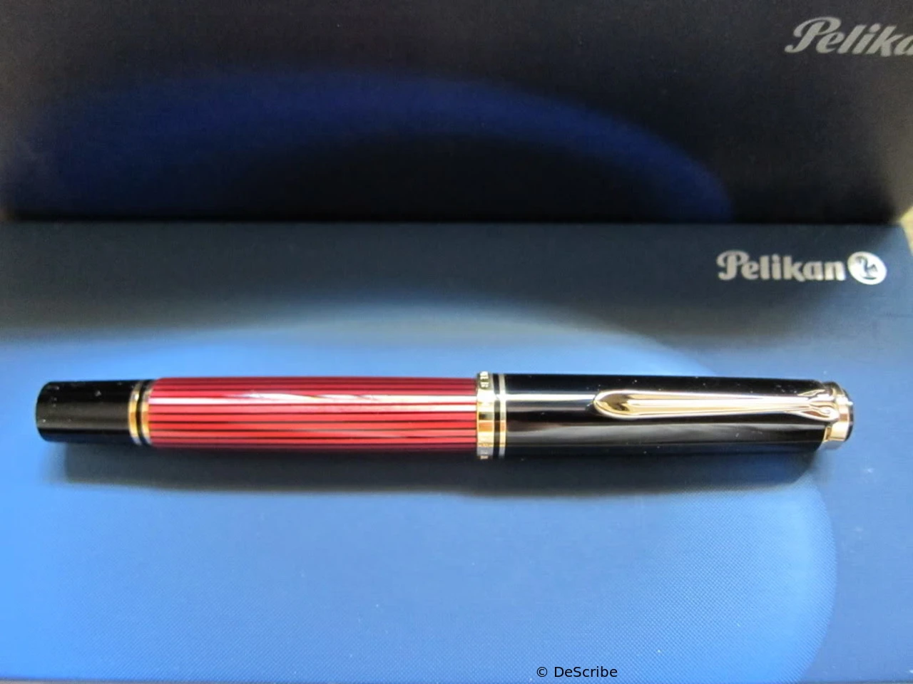Pelikan M600 Rot-Gestreift
