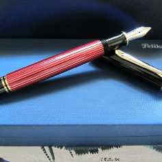 Pelikan M600 Rot-Gestreift
