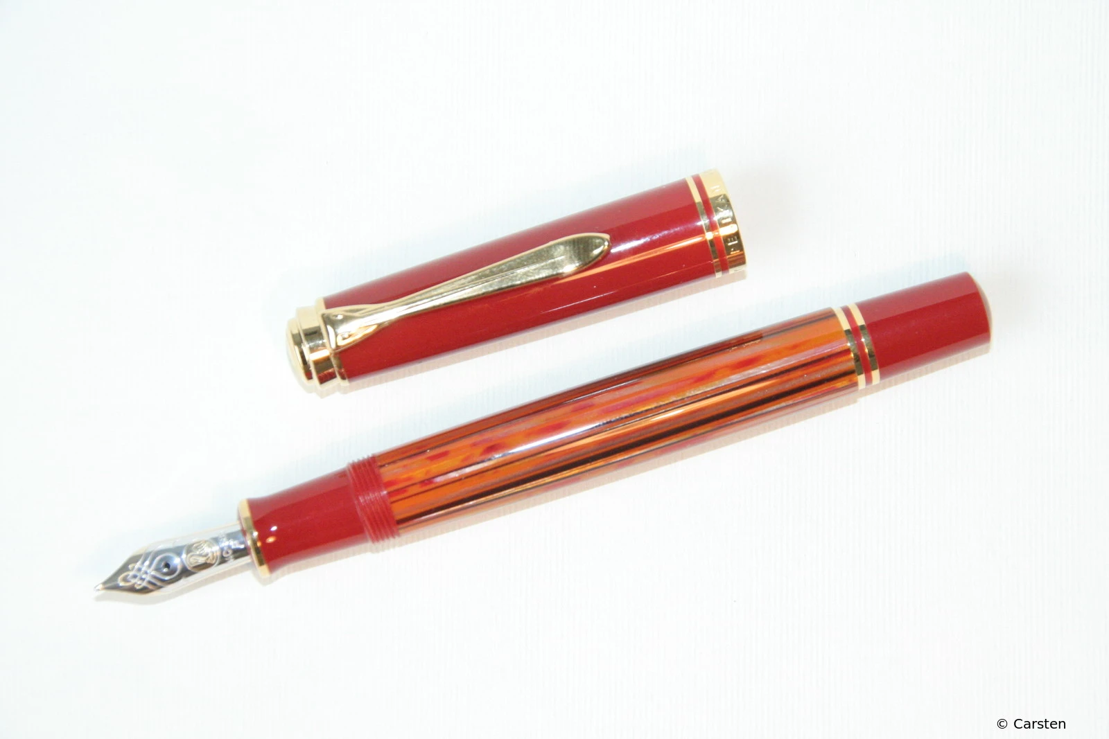 Pelikan M600 Schildpatt Rot
