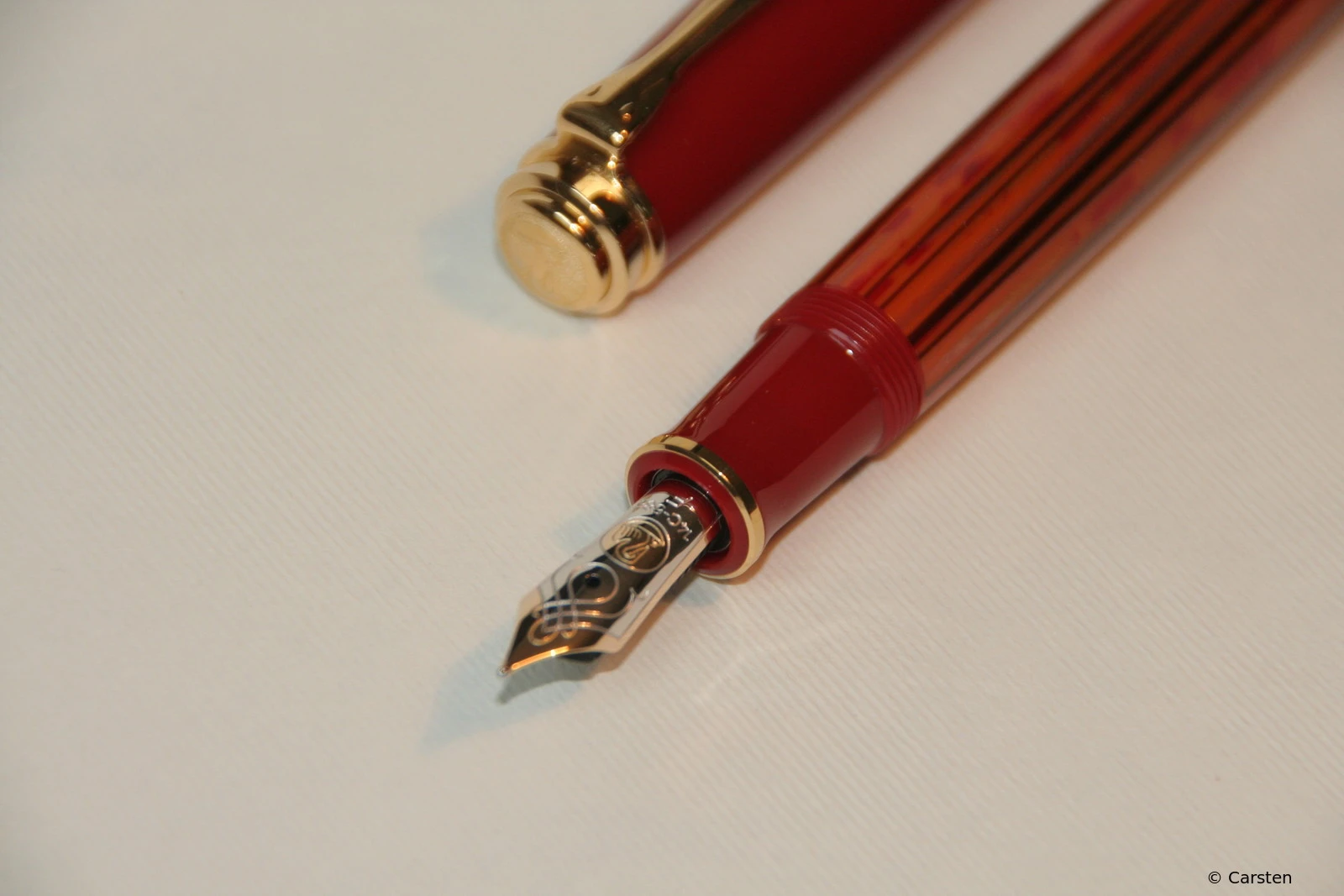 Pelikan M600 Schildpatt Rot
