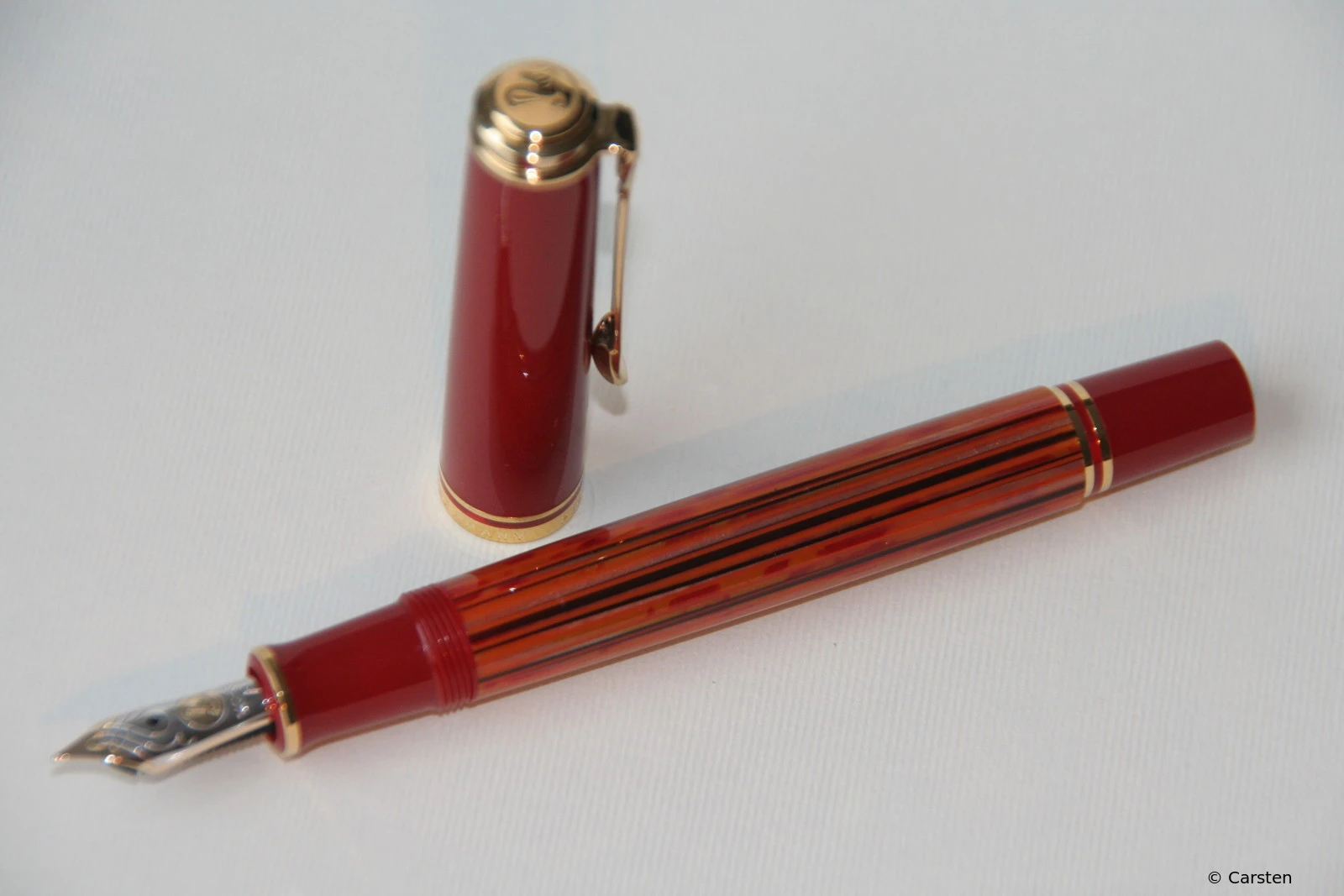 Pelikan M600 Schildpatt Rot

