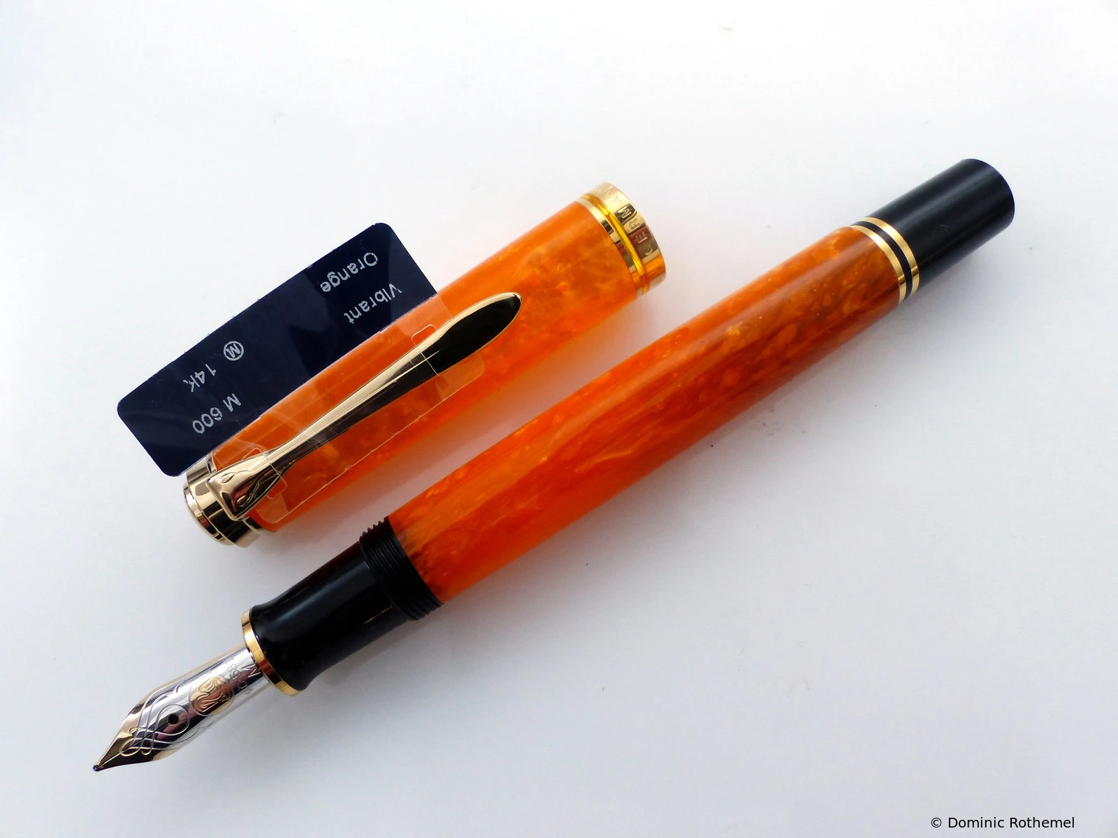 Pelikan M600 Vibrant Orange
