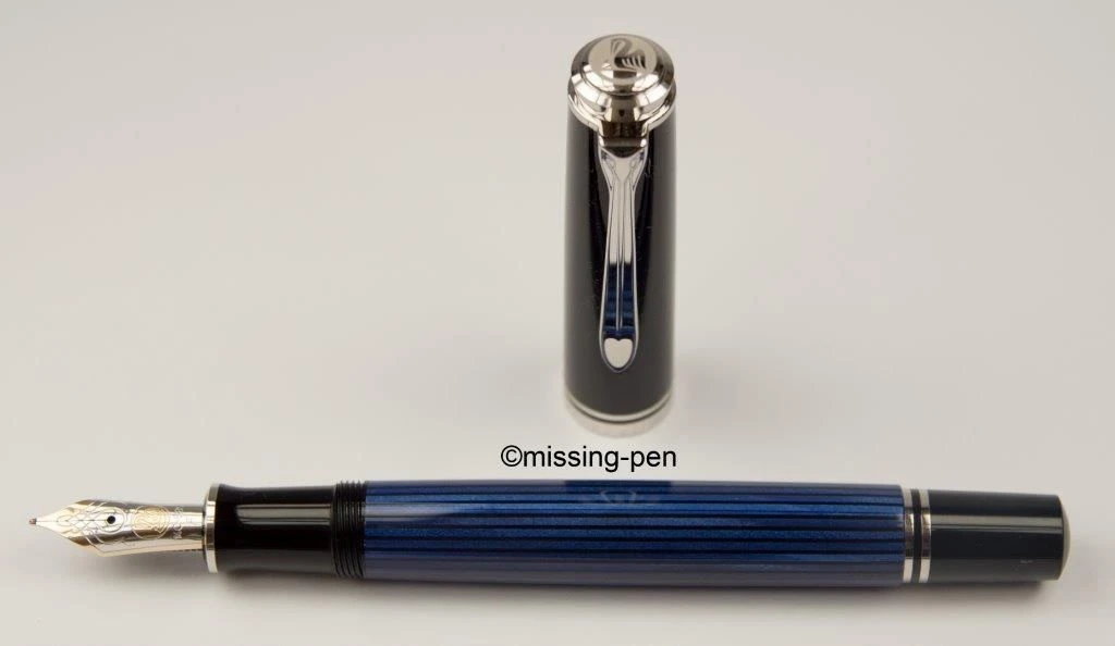 Pelikan M605 Blau-Gestreift
