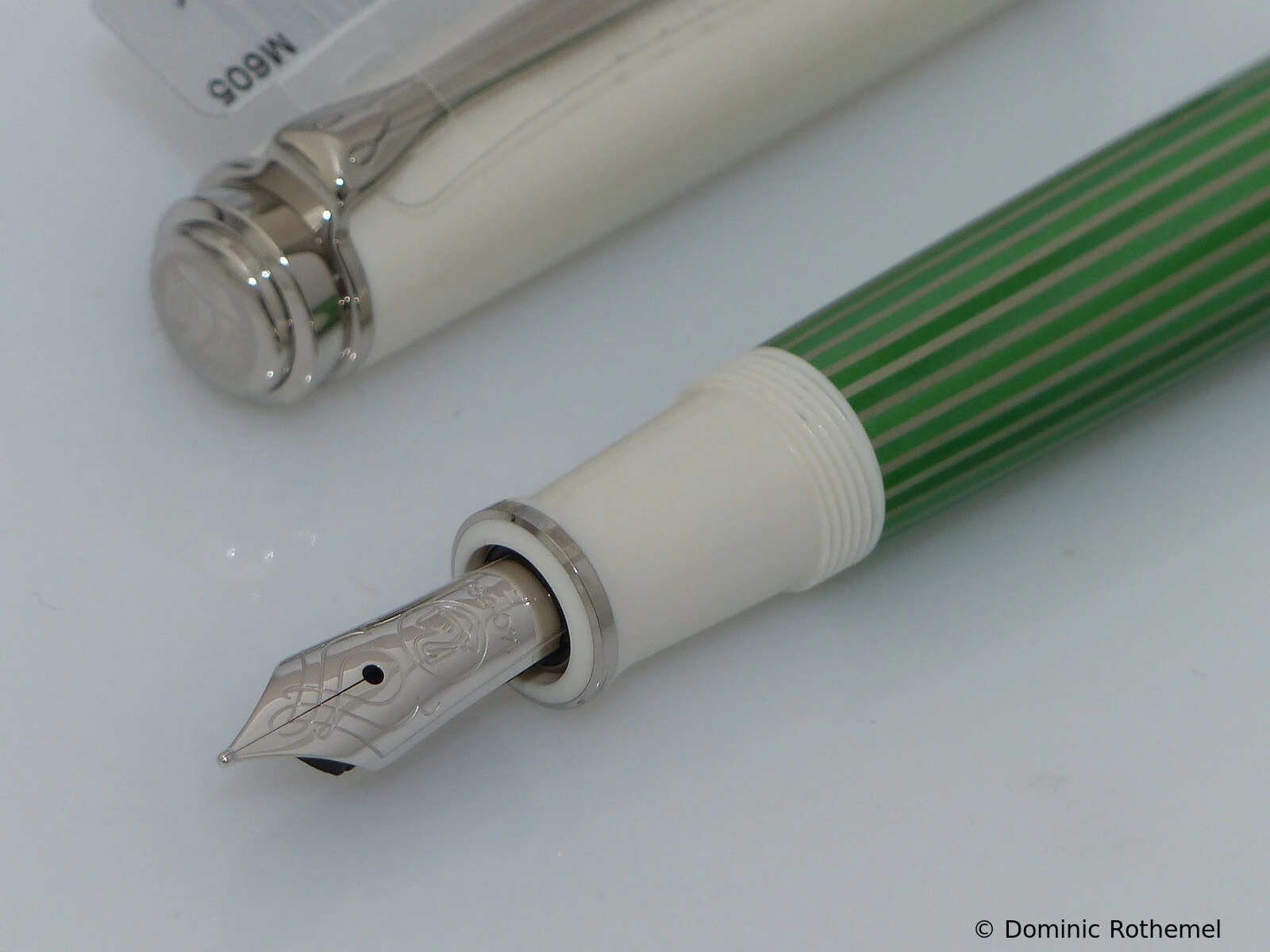 Pelikan M605 Grün-Weiß
