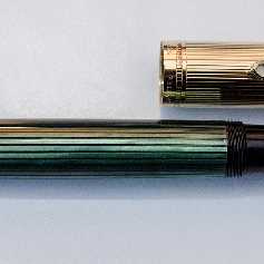 Pelikan M650 Green-striped/Vermeil
