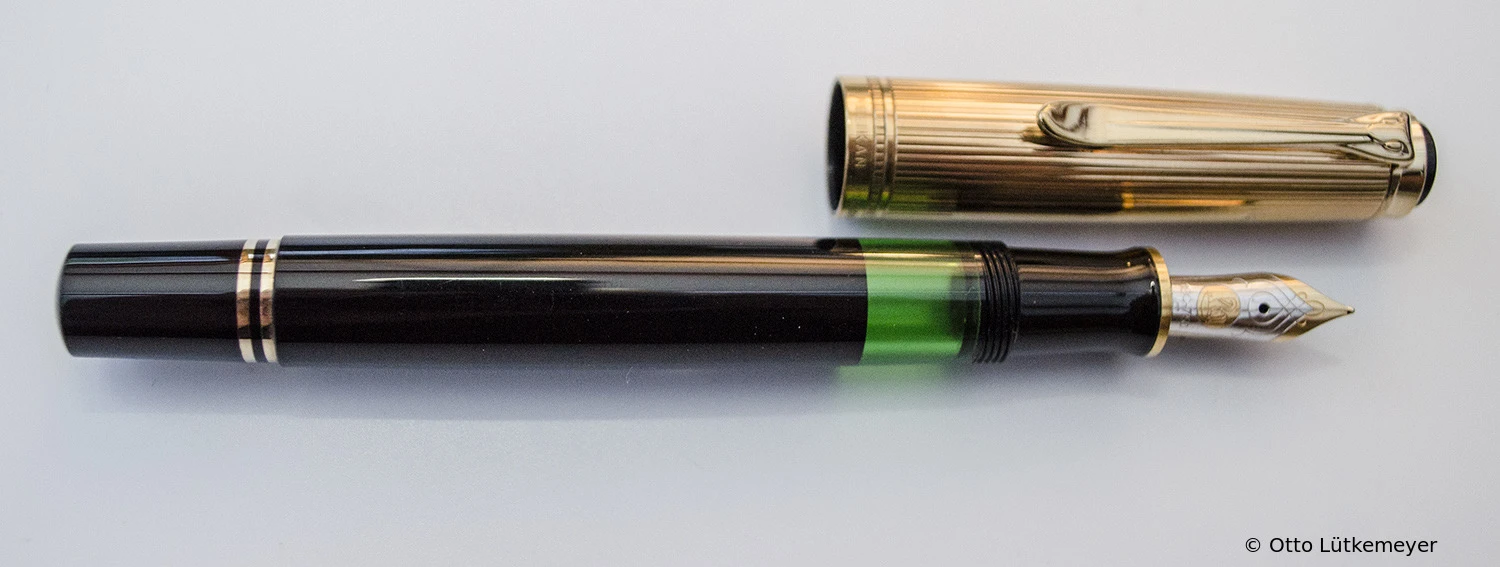 Pelikan M650 Schwarz/Vermeil

