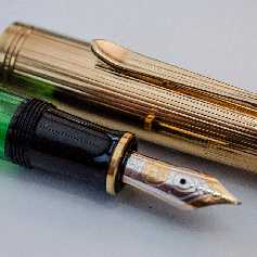 Pelikan M650 Schwarz/Vermeil
