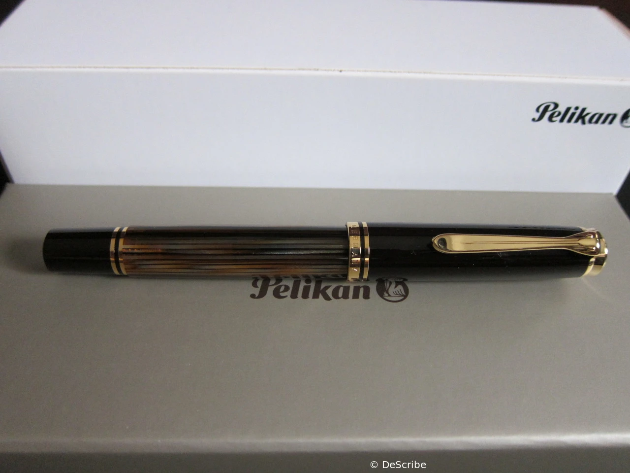 Pelikan M800 Schildpattbraun-Gestreift
