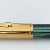 Pelikan M850 Green-striped/Vermeil
