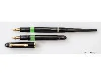 Vergleich, oben Pelikan 140-Deskpen, unten Pelikan 140. © Otto Lütkemeyer