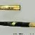 Pelikan 500 Schwarz-Gestreift - Golddoublé

