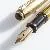 Pelikan 500N Schildpattbraun-Gestreift - Golddoublé
