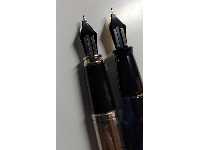 
Delta pen (left), unknown Pelikan model (right)